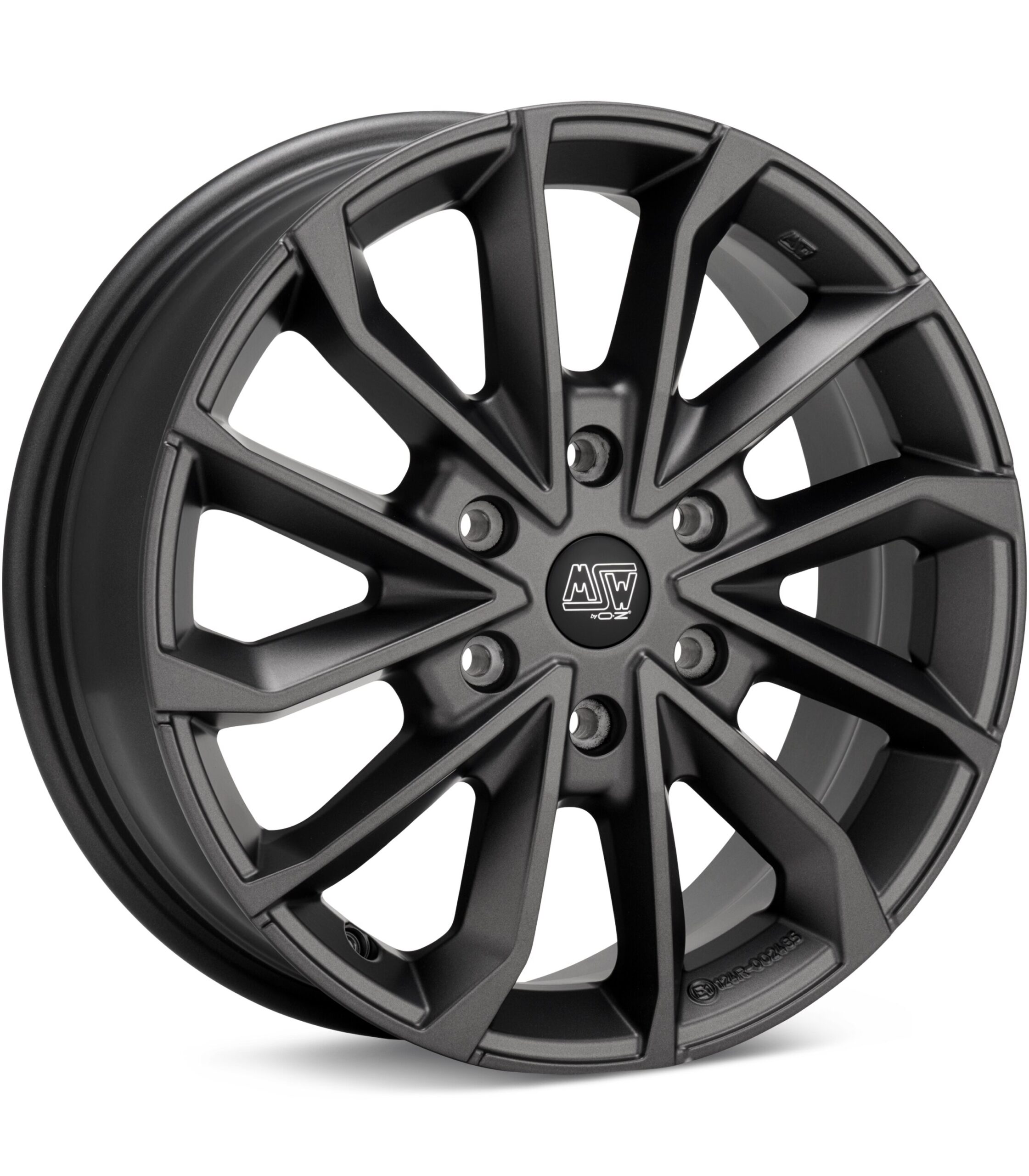 MSW Type 42 6-Lug Matte Dark Grey Wheels 19 In 19x7.5 +45 W19473002TP8