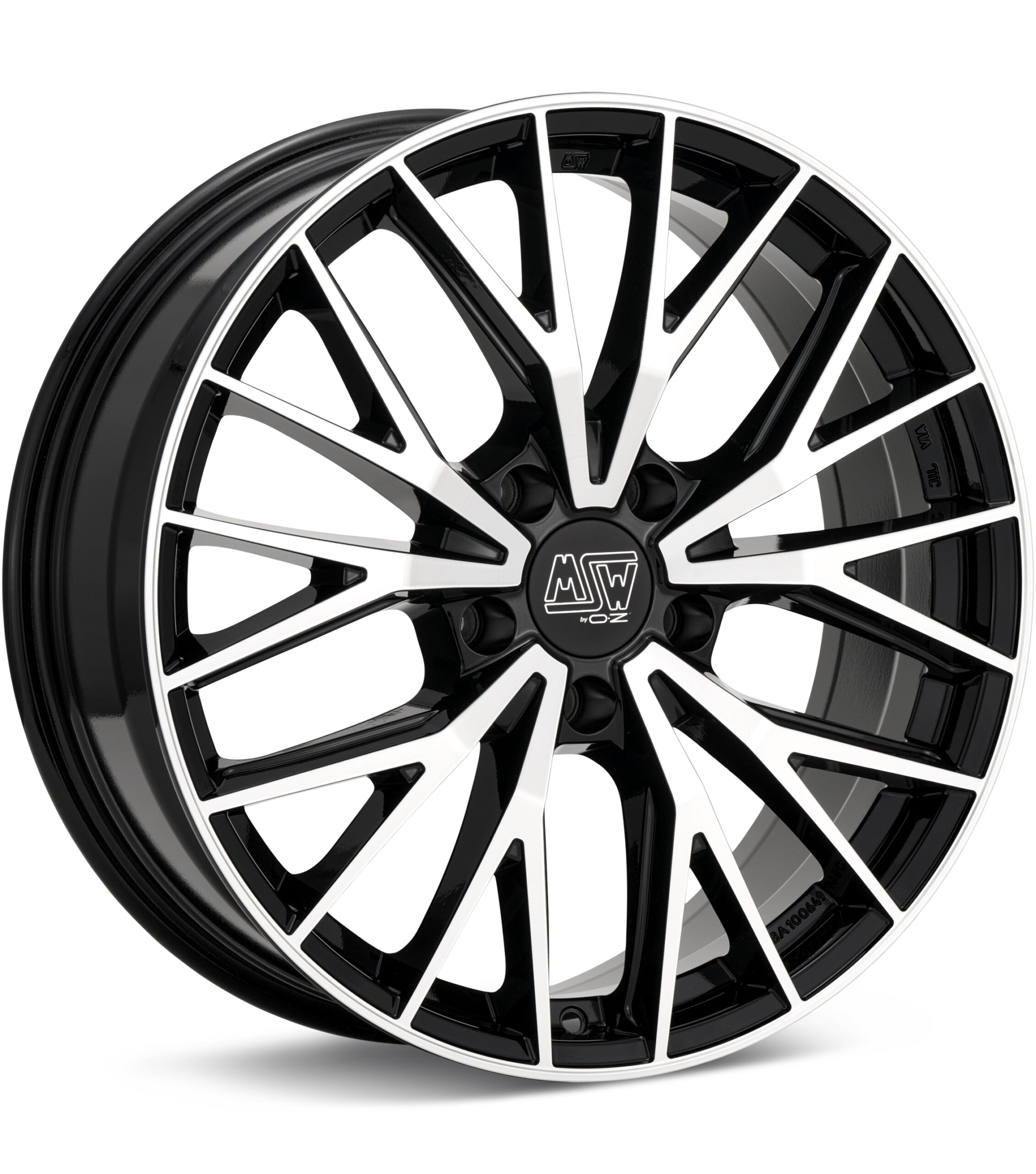 MSW Type 44 Machined w/Black Accent Wheels 20 In 20x7.5 +35 W19486500T56