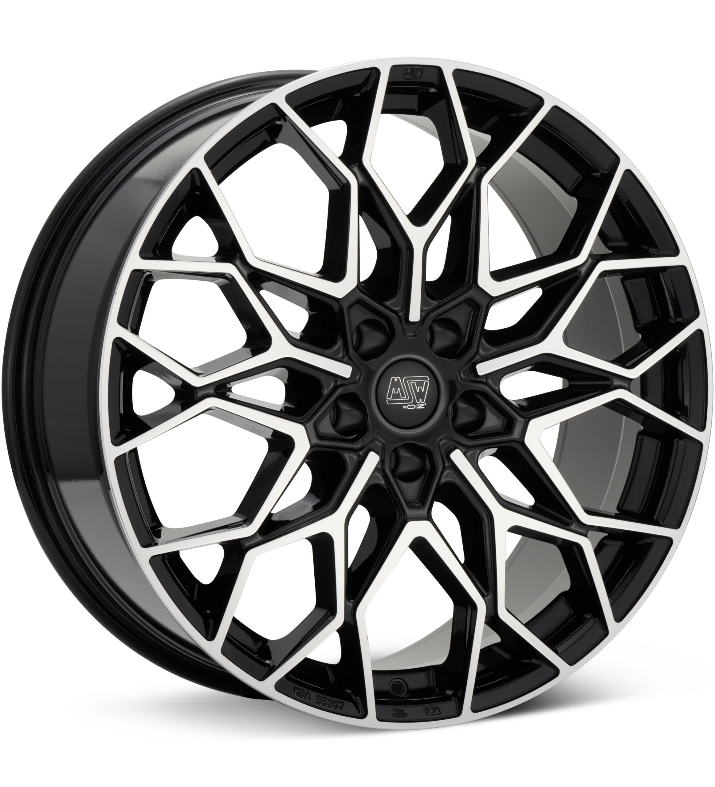 MSW Type 51 Machined w/Gloss Black Accent Wheels 21 In 21x9.5 +60 W1945000656