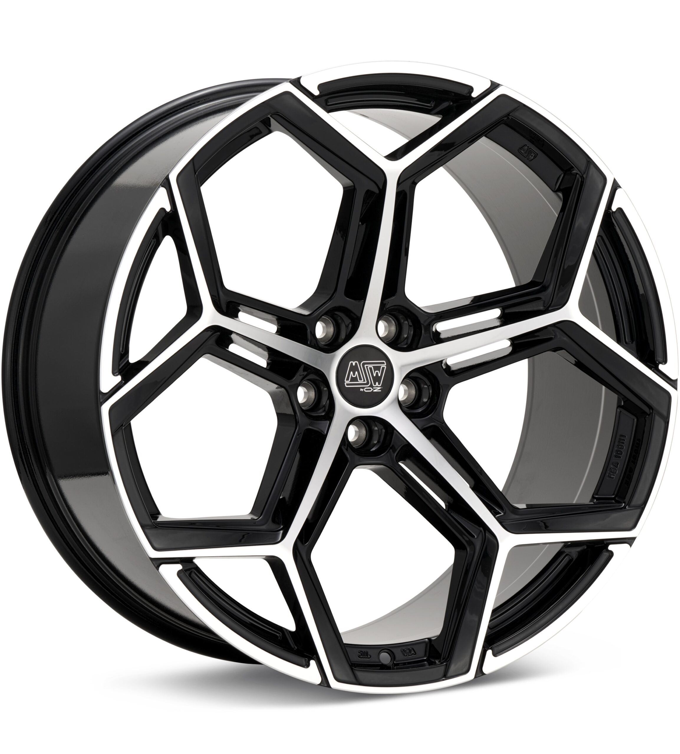 MSW Type 53 Machined w/Gloss Black Accent Wheels 19 In 19x10.5 +19 W1948400156