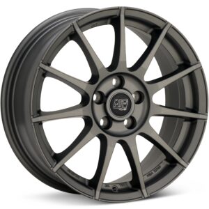 MSW Type 85T Matte Graphite Silver Wheels 19 In 19x8 +27 W19457001TO1