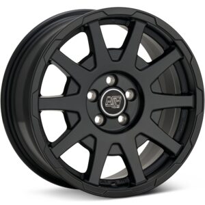 MSW Type 91 Black Wheels 17 In 17x7.5 +35 W29089004M39