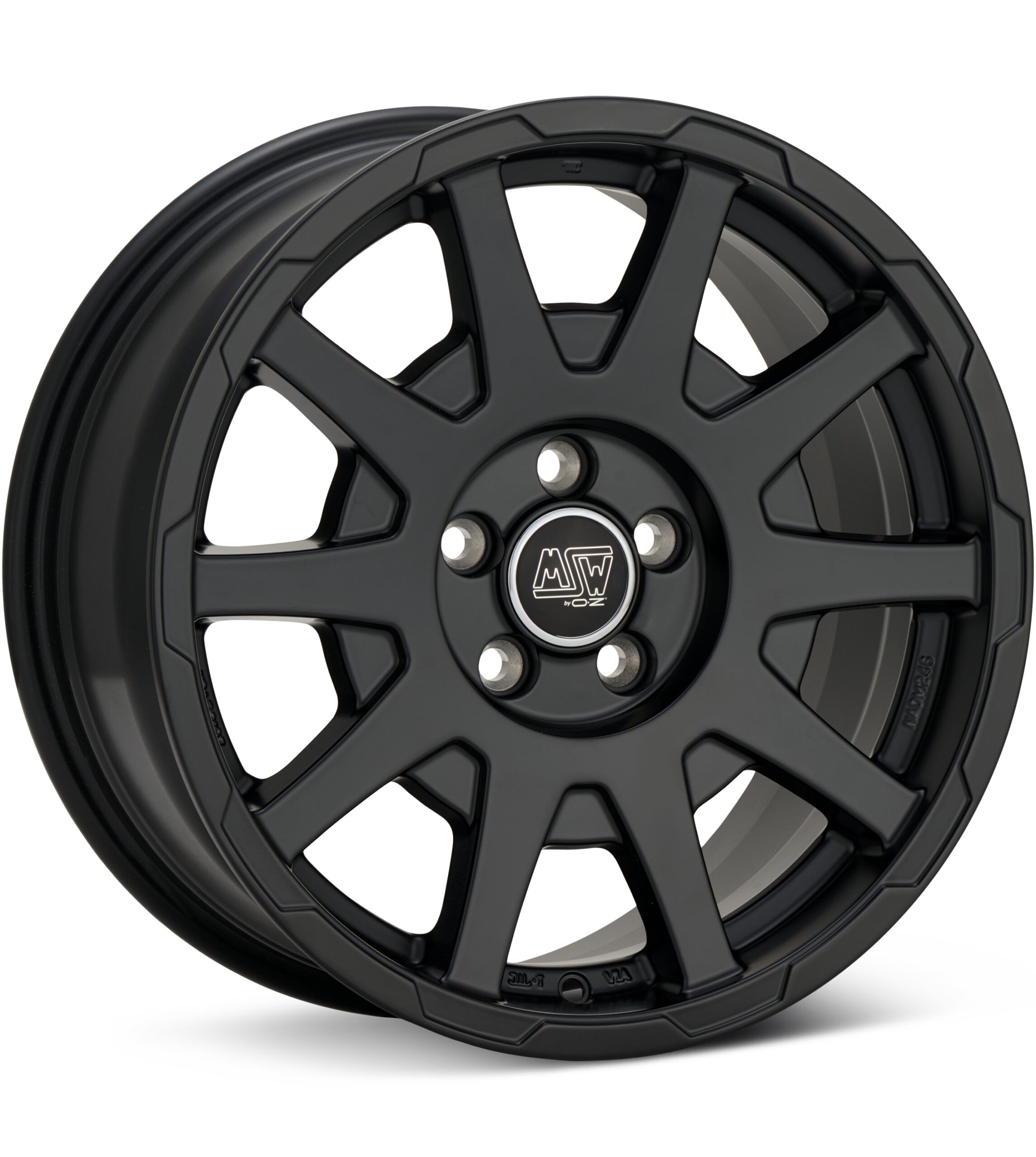 MSW Type 91 Black Wheels 17 In 17x7.5 +35 W29089502M39