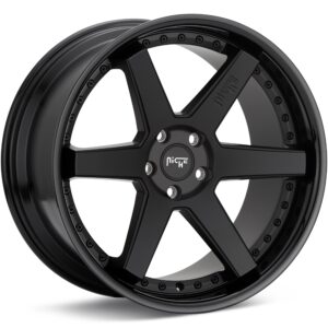 Niche Road Wheels Altair Black w/Gloss Black Lip Wheels 19 In 19x8.5 +35 M192198521+35