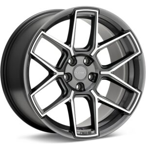 Niche Road Wheels Rise Machined w/Anthracite Accent Wheels 20 In 20x10.5 +38 NC281AD20051238