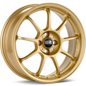 O.Z. Alleggerita HLT Gold Wheels 17 In 17x7.5 48 W0182320176