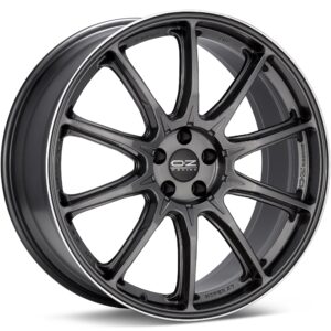 O.Z. Hyper XT HLT Star Graphite w/Machined Lip Wheels 20 In 20x10 +40 W01A58201D6