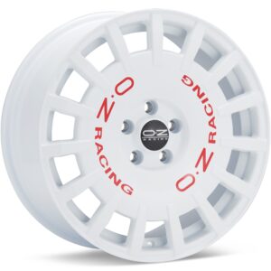 O.Z. Rally Racing White Wheels 17 In 17x7 +45 W01A5020233