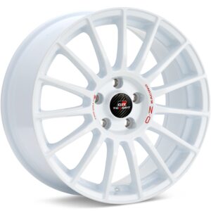 O.Z. Superturismo TGR-WRT White Wheels 18 In 18x8 +38 W01854213TGRRN