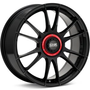 O.Z. Ultraleggera XX Gloss Black Wheels 17 In 17x7 +37 W01709204O2