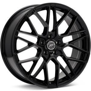 Platinum Retribution Gloss Black Wheels 17 In 17x8 +35 459-7812BK+35