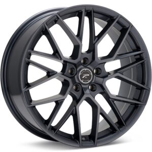 Platinum Retribution Gloss Gunmetal Silver Wheels 18 In 18x8 +40 459-8866GN+40