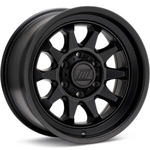Pro Comp Beacon Black Wheels 17 In 17x8 +20 PA203MX17806820
