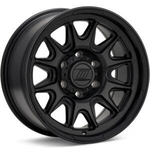 Pro Comp Pulse Black Wheels 17 In 17x8 +20 PA200MX17801220