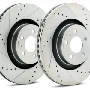 PowerStop Evolution Drilled, Slotted & Zinc Plated Rotors JBR1355XPR