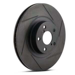 R1 Concepts eLine Black Slotted Rotor 613-07001R