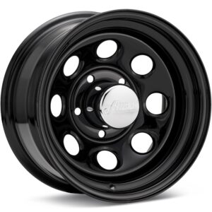 Raceline Soft 8 Black Wheels 15 In 15x10 -38 8250055