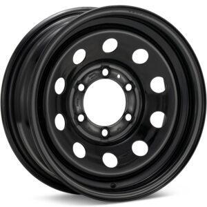 Raceline Trailer Steel Mod Black Wheels 13 In 13x4.5 0 2734512-B