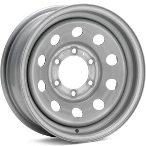 Raceline Trailer Steel Mod Silver Wheels 13 In 13x4.5 00 2734512-S