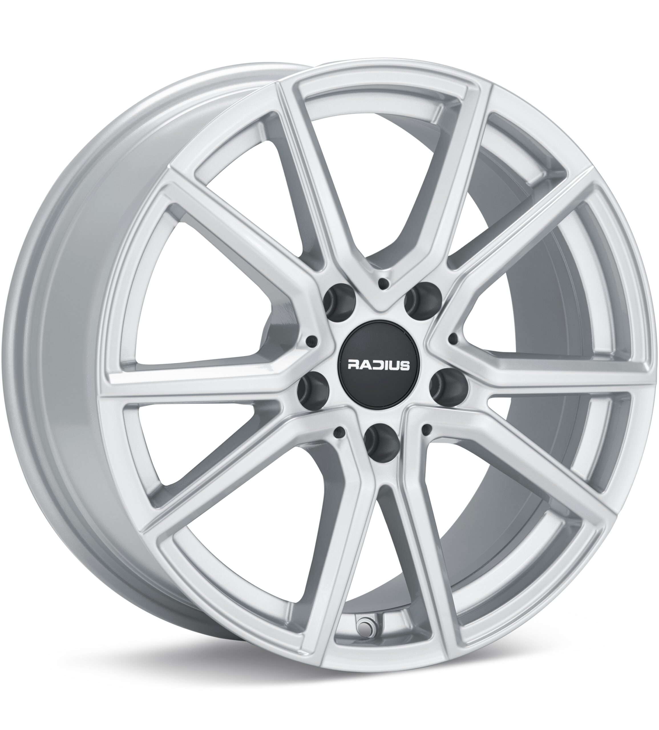 RADIUS WI16 Silver Wheels 17 In 17x7.5 42 WI16775512042S
