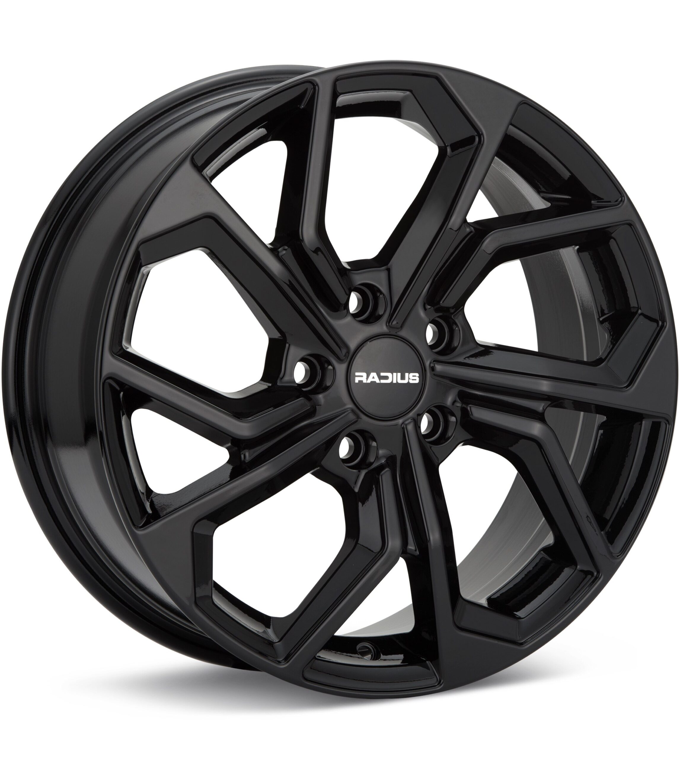 RADIUS WI23 Gloss Black Wheels 19 In 19x8.5 +36 WI23985511236B