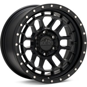 REIKA Wheels R35 Rambler Satin Black Wheels 17 In 17x8.5 0 R35785006503F