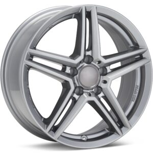 Rial M10 Metal Grey Wheels 17 In 17x7.5 40 M10-75740M17-9