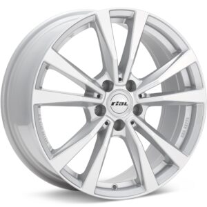 Rial M12 Bright Silver Wheels 18 In 18x7.5 +44 M12-75844M81-0