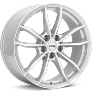 Rial X12 Bright Silver Wheels 16 In 16x7 +52 X1270652W61-0