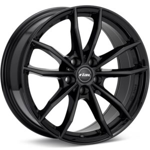 Rial X12 Gloss Black Wheels 18 In 18x8 +30 X12-80830W62-6