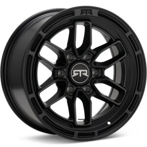 RTR Vehicles EVO 6 Satin Black Wheels 17 In 17x9 +18 RTRE679016518