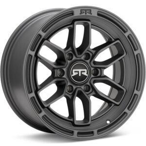 RTR Vehicles EVO 6 Satin Charcoal Wheels 17 In 17x9 +18 RTRE679016818