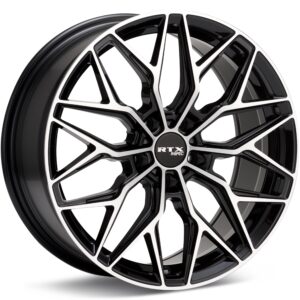 RTX Wheels RS02 Machined w/Gloss Black Accent Wheels 20 In 20x8.5 +38 083156