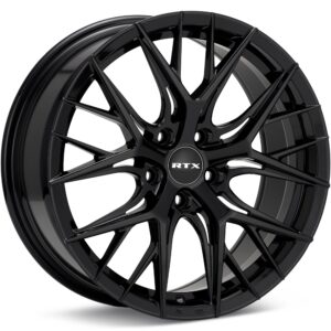 RTX Wheels Valkyrie Gloss Black Wheels 17 In 17x7.5 +40 083038