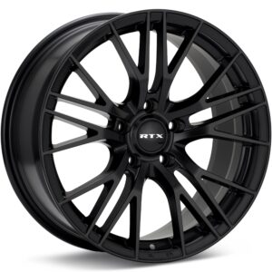 RTX Wheels Vertex Satin Black Wheels 16 In 16x7 +38 082299