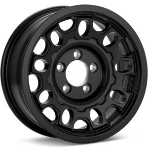 SenDel Towable T17 Black Wheels 16 In 16x7 00 T17-67655MB