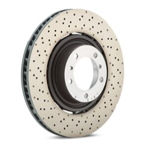 SHW Performance Lightweight Pin-Drive Drilled-Dimpled Rotor AFX41156