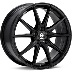 Sparco DRS Gloss Black Wheels 19 In 19x8 +29 W29092001C5