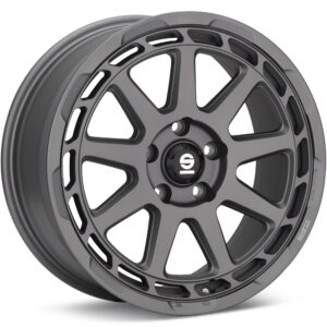 Sparco All-Terrain Gravel Matte Graphite Silver Wheels 17 In 17x8 +35 W29101504O1