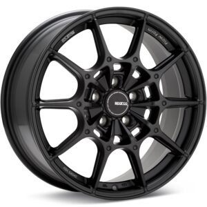 Sparco Flow Form FF2 Black Wheels 18 In 18x8 +45 W2910550053