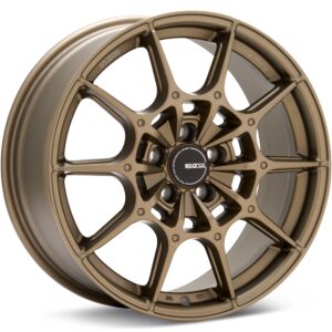 Sparco Flow Form FF2 Rally Bronze Wheels 18 In 18x8 +45 W29105504RB
