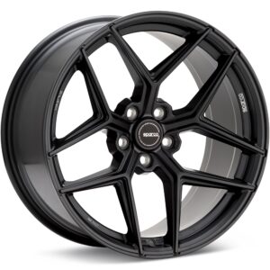Sparco Flow Form FF3 Black Wheels 18 In 18x8 +29 W2911600153