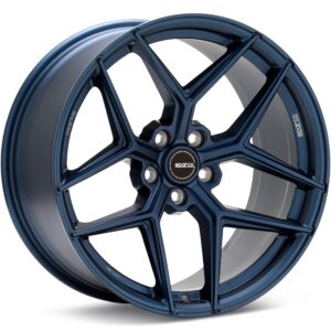 Sparco Flow Form FF3 Matte Blue Wheels 18 In 18x8 +45 W29116506RS
