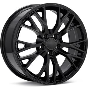 Sport Replica SM22 Gloss Black Wheels 17 In 17x8.5 56 22785563402