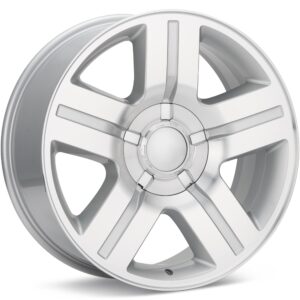 Sport Replica SM37 Silver Machined w/Clearcoat Wheels 20 In 20x8.5 +30 37085306509