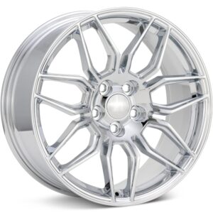 Sport Replica SM401F Chrome Plated Wheels 18 In 18x8.5 +54 401885543401F