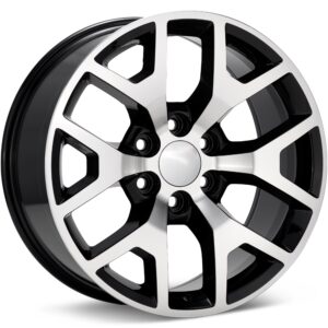 Sport Replica SM44 Machined w/Black Accent Wheels 22 In 22x9 31 44290316507