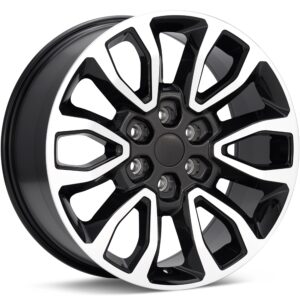 Sport Replica SM53 Machined w/Black Accent Wheels 20 In 20x9 30 53090303607
