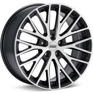 Sport Tuning M1 Machined w/Black Accent Wheels 20 In 20x8.5 15 TR285155115BMF