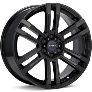 Sport Terrain TK8 Gloss Black Wheels 18 In 18x8 25 TK88803GB